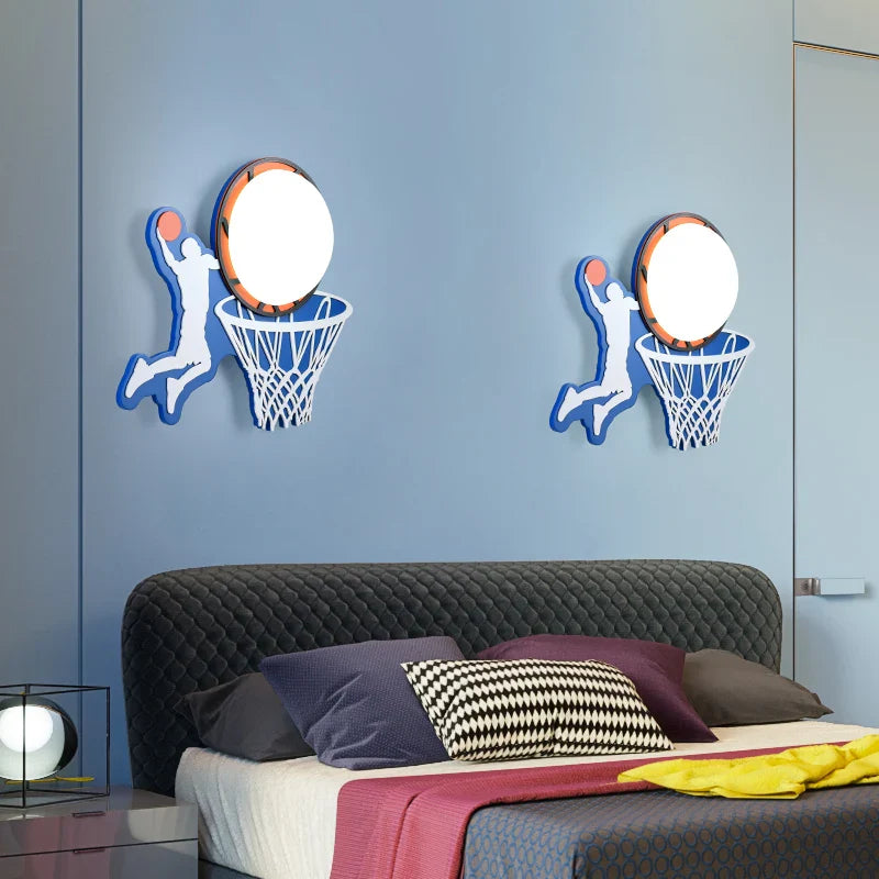ChandeliersDecor.com-Kids Room Nursery Lighting-Basketball Light for Boys Room