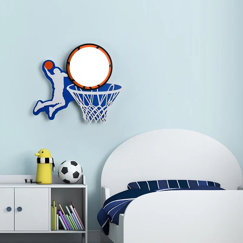 ChandeliersDecor.com-Kids Room Nursery Lighting-Basketball Light for Boys Room