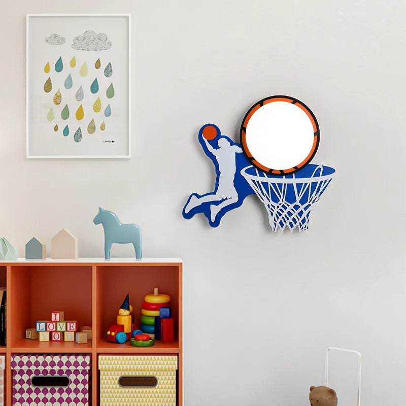 ChandeliersDecor.com-Kids Room Nursery Lighting-Basketball Light for Boys Room