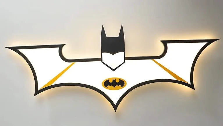 Batman Boys Room Ceiling Light-ChandeliersDecor.com