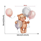 ChandeliersDecor.com-Home Decor Decals-Bear Wall Stickers for Baby Boys Room Kids Gifts