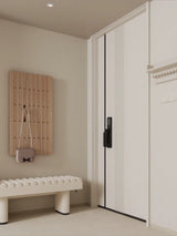 ChandeliersDecor.com-Drying Racks & Hangers-Beech Wood Piano Wall Hanging Coats Organiser