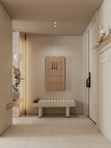 ChandeliersDecor.com-Drying Racks & Hangers-Beech Wood Piano Wall Hanging Coats Organiser