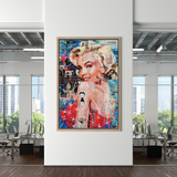 ChandeliersDecor.com-Wall Posters-Betty Boop Marilyn Poster - Iconic Star Tribute for Fans and Collectors