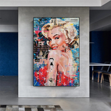 ChandeliersDecor.com-Wall Posters-Betty Boop Marilyn Poster - Iconic Star Tribute for Fans and Collectors