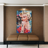 ChandeliersDecor.com-Wall Posters-Betty Boop Marilyn Poster - Iconic Star Tribute for Fans and Collectors