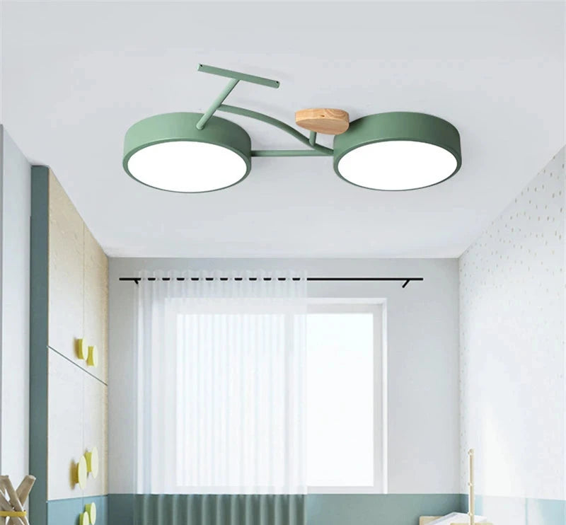 ChandeliersDecor.com-Kids Room Nursery Lighting-Bicycle Light for Kids Room