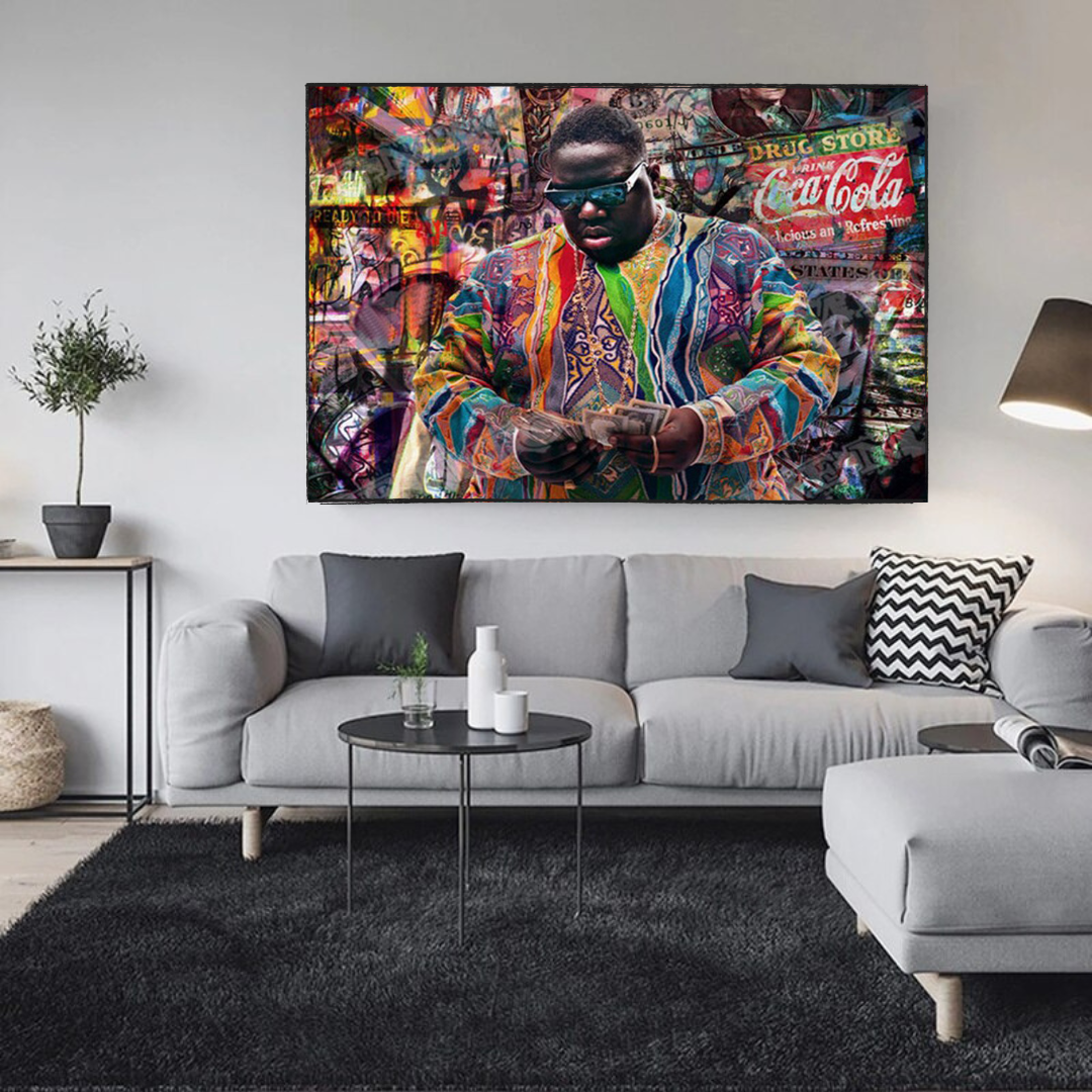 ChandeliersDecor.com-Musicians Wall Art-Biggie Smalls Poster: Iconic Art for Rap Fans