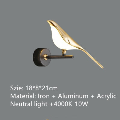 ChandeliersDecor.com-Kitchen Island-Bird Shaped Acrylic Chandelier: Elegant Lighting Solution