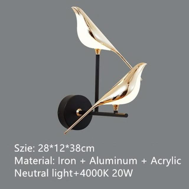 Bird Shaped Acrylic Chandelier: Elegant Lighting Solution-ChandeliersDecor.com