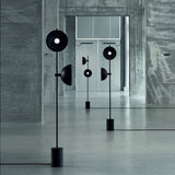 ChandeliersDecor.com-Floor Lamp-Black Heavy Standing Lamp: Durable Design and Elegant Style