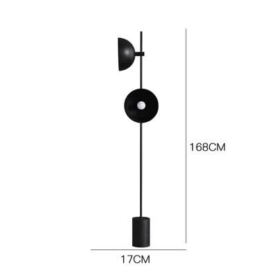Black Heavy Standing Lamp: Durable Design and Elegant Style-ChandeliersDecor.com