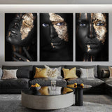 ChandeliersDecor.com-Wall Posters-Black Masked Woman Wall Art: Beautiful and Empowering Designs
