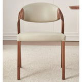 ChandeliersDecor.com-Dining Chairs-Black Walnut Solid Wood Dining Chair