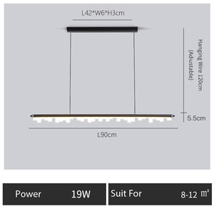 ChandeliersDecor.com-Kitchen Island-Blocks Hanging Light: Illuminate Your Space with Elegance