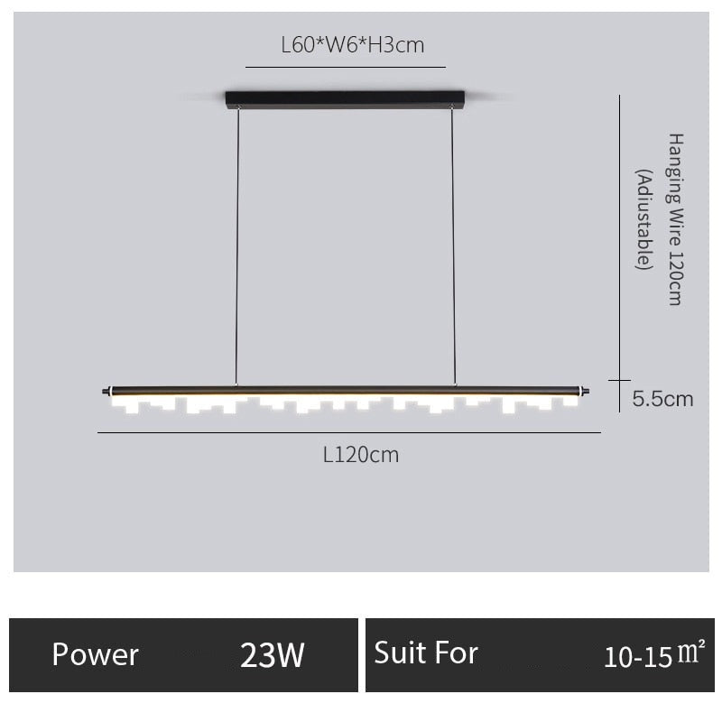 ChandeliersDecor.com-Kitchen Island-Blocks Hanging Light: Illuminate Your Space with Elegance