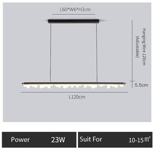 ChandeliersDecor.com-Kitchen Island-Blocks Hanging Light: Illuminate Your Space with Elegance