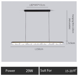 ChandeliersDecor.com-Kitchen Island-Blocks Hanging Light: Illuminate Your Space with Elegance