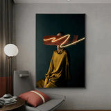 ChandeliersDecor.com-LED Wall Art-Bohemian Figure Porch LED Wall Art