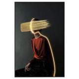 ChandeliersDecor.com-LED Wall Art-Bohemian Figure Porch LED Wall Art