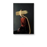 ChandeliersDecor.com-LED Wall Art-Bohemian Figure Porch LED Wall Art