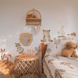 ChandeliersDecor.com-Home Decor Decals-Boho Animal Wall Stickers: Vibrant Decor