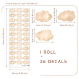 ChandeliersDecor.com-Home Decor Decals-Boho Animal Wall Stickers: Vibrant Decor