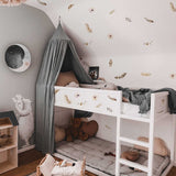 ChandeliersDecor.com-Kids Nursery Bohemian Wall Decals-Boho Feathers Wall Stickers - Stylish Décor