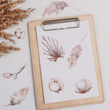 ChandeliersDecor.com-Kids Nursery Bohemian Wall Decals-Boho Floral Elements Wall Stickers - Inspiring Home Décor