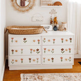 ChandeliersDecor.com-Kids Nursery Bohemian Wall Decals-Boho Flower Wall Decals - Elegant & Stylish Designs