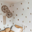 ChandeliersDecor.com-Kids Nursery Bohemian Wall Decals-Boho Foliage Line Wall Decal - Inspirational Home Decoration
