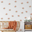 ChandeliersDecor.com-Kids Nursery Bohemian Wall Decals-Boho Hearts Wall Sticker
