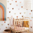 ChandeliersDecor.com-Kids Nursery Bohemian Wall Decals-Boho Hearts Wall Stickers: Stylish Décor