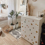ChandeliersDecor.com-Kids Nursery Bohemian Wall Decals-Boho Polka Dot Wall Stickers Wall Decal