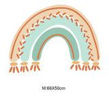 ChandeliersDecor.com-Boho Rainbow Wall Decal for Kids Room