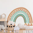 ChandeliersDecor.com-Boho Rainbow Wall Decal for Kids Room