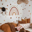 ChandeliersDecor.com-Kids Nursery Bohemian Wall Decals-Boho Rainbow Wall Decal: Vibrant Room Decor