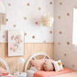 ChandeliersDecor.com-Kids Nursery Bohemian Wall Decals-Boho Stars Wall Decal - Decorative Decals & Artwork