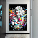 ChandeliersDecor.com-Wall Posters-Boom Marilyn Poster - For All Music Lovers