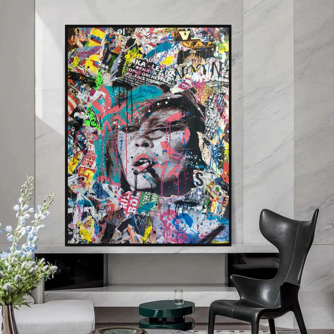 ChandeliersDecor.com-Wall Posters-Brigitte Bardot Canvas Wall Art - Exquisite Decor for Walls