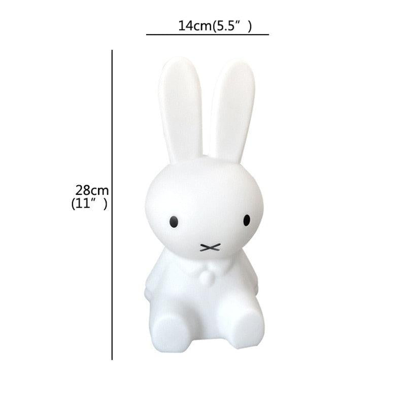 ChandeliersDecor.com-Kids Room Nursery Lighting-Bunny Rabbit Lamp Cute LED Table Lamp for Kids Room