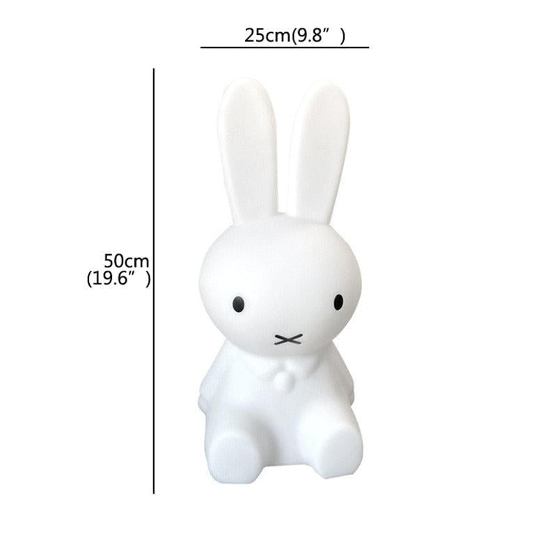 ChandeliersDecor.com-Kids Room Nursery Lighting-Bunny Rabbit Lamp Cute LED Table Lamp for Kids Room
