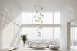 C-shaped Crystal Chandelier: Elegant Lighting Fixture-ChandeliersDecor.com