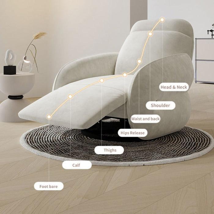 ChandeliersDecor.com-Recliners-Cadeira Recliner Chair - Authentic Comfort