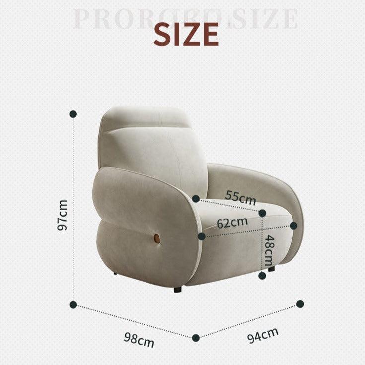 ChandeliersDecor.com-Recliners-Cadeira Recliner Chair - Authentic Comfort