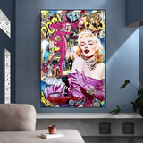 ChandeliersDecor.com-Wall Posters-Cadillac Marilyn Poster Collection – Automotive Decor