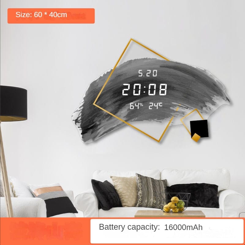 ChandeliersDecor.com-Wall Clocks-Calendar Display Clock: Accurate Timekeeping and Scheduling