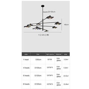 ChandeliersDecor.com-Ceiling Chandelier-Calla LED Chandelier: Beautiful Lighting Solution