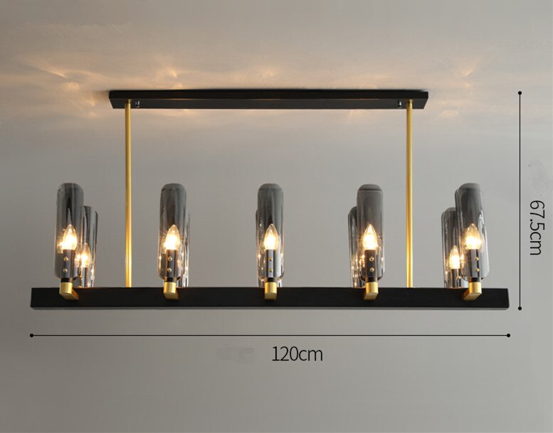 ChandeliersDecor.com-Kitchen Island-Candles Chandelier - Illuminate Your Space with Elegance