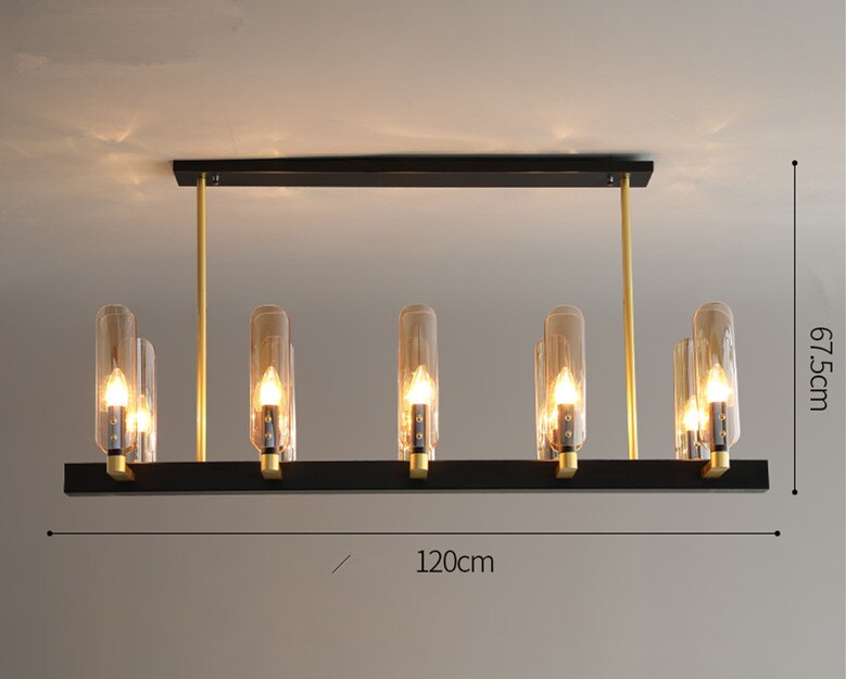 ChandeliersDecor.com-Kitchen Island-Candles Chandelier - Illuminate Your Space with Elegance